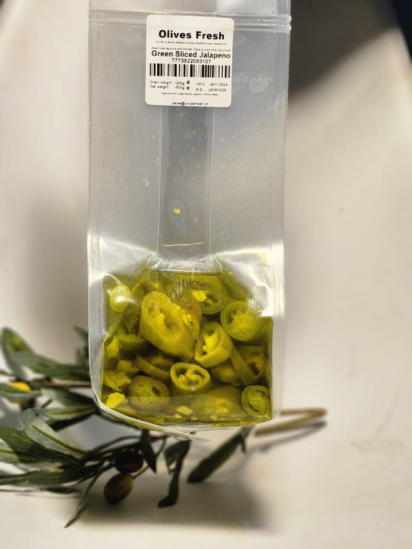 Green Sliced Jalepeno (500g)
