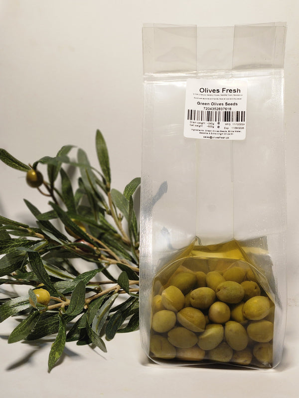 Fresh Olives with Seed